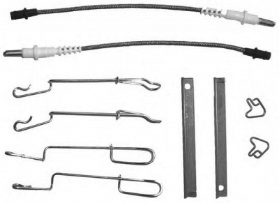 HELLA PAGID 8dz355203011 -  Комплектующие, колодки дискового тормоза